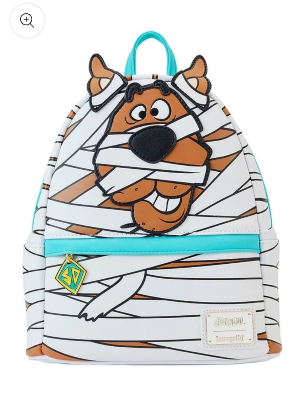 NWT Disney Loungefly Scooby-Doo Mummy Mini Backpack Halloween - Picture 8 of 9